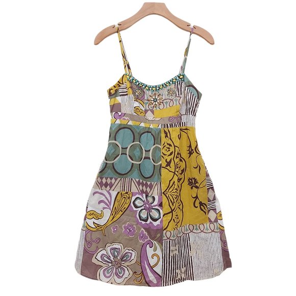 CAbi Dresses & Skirts - Cabi Casual Mini Dress Floral Womens Size 4